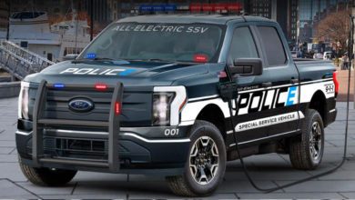 Ford Lightning Electric Pickup Designed For Police
