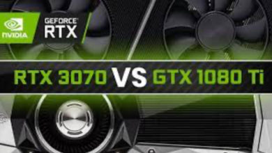 RTX 3070 vs. 1080 ti